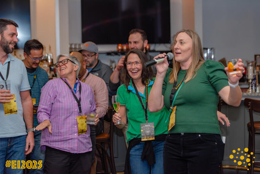 A unique setting - karaoke